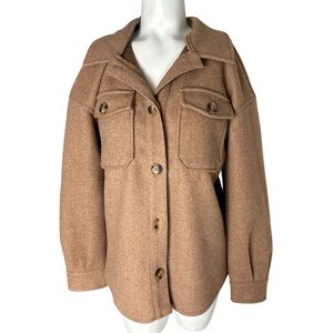 Avec Les Filles Brown Utility Jacket